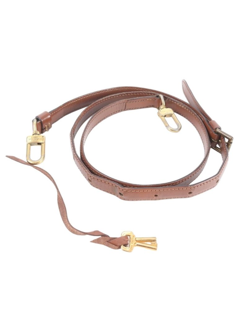 Louis Vuitton Monceau Bag Leather Shoulder Strap